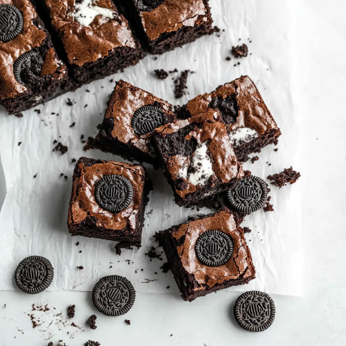 Ultimate Fudgy Oreo Brownies: Rich Chocolate Perfection with Cookie Chunks